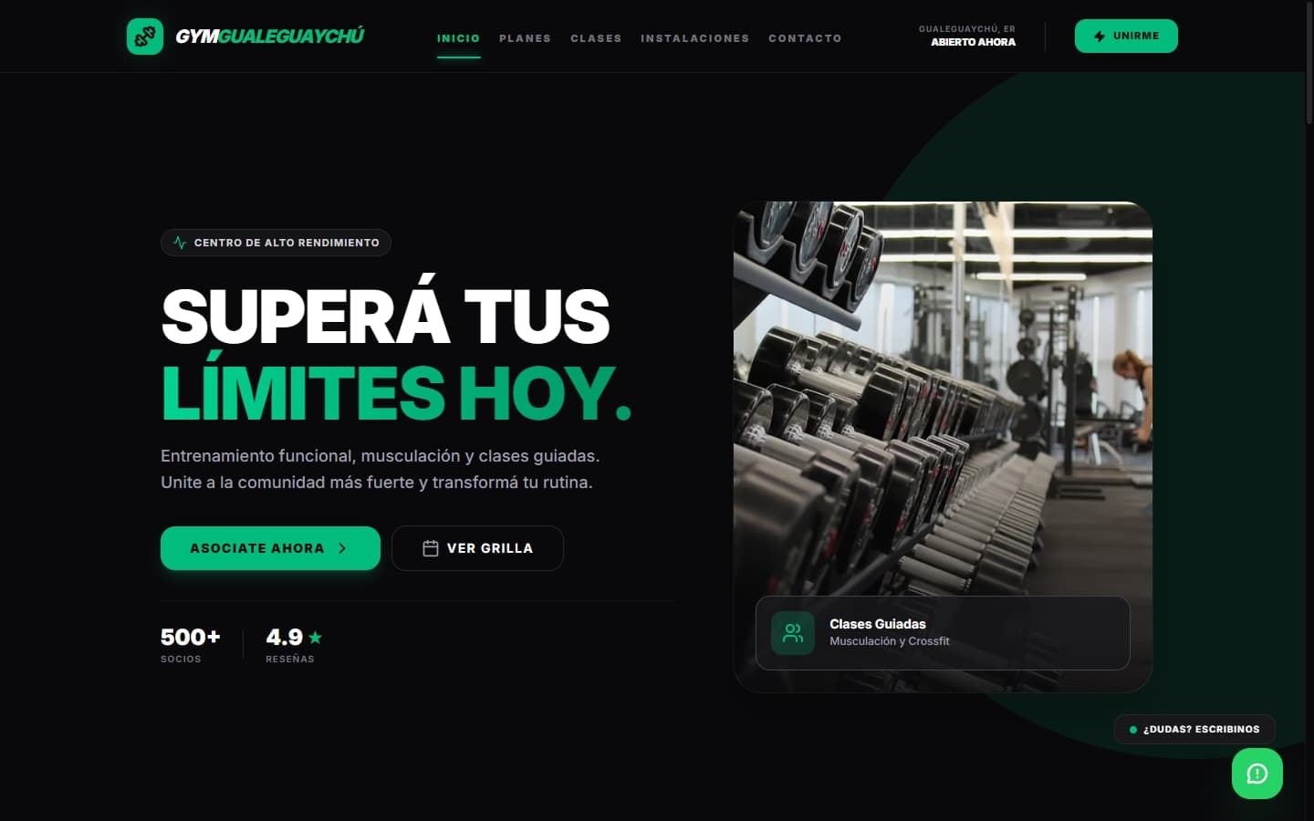 Gimnasio High Performance